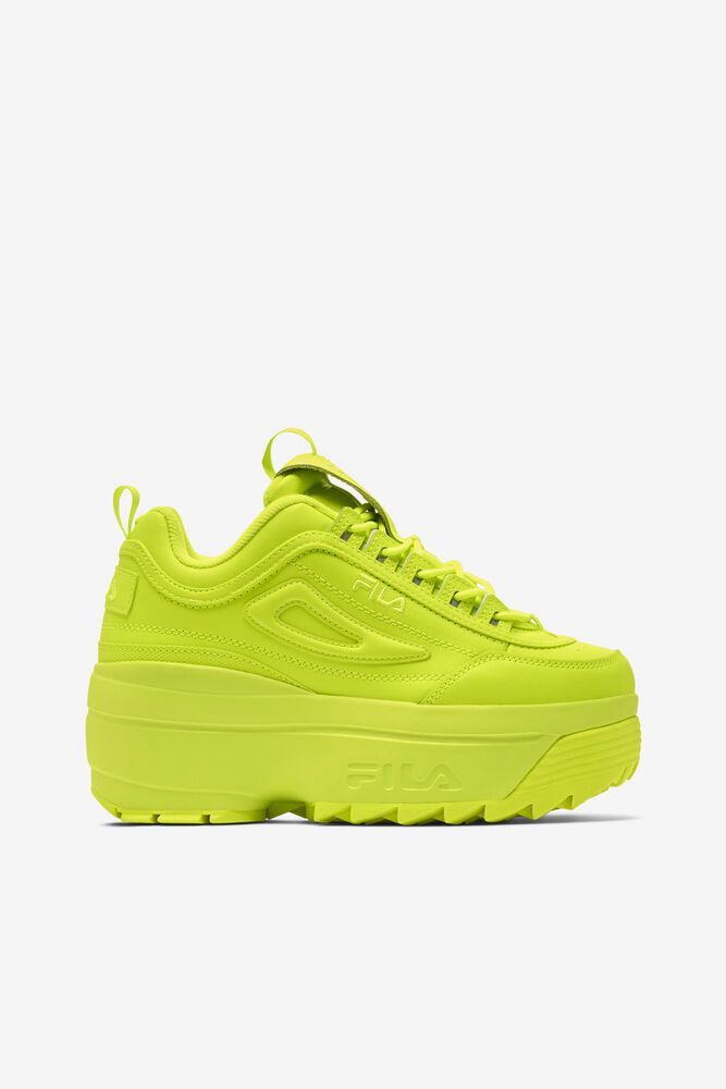 Fila Sneakers Disruptor 2 Wedge Womens Yellow - India NXJ-796408